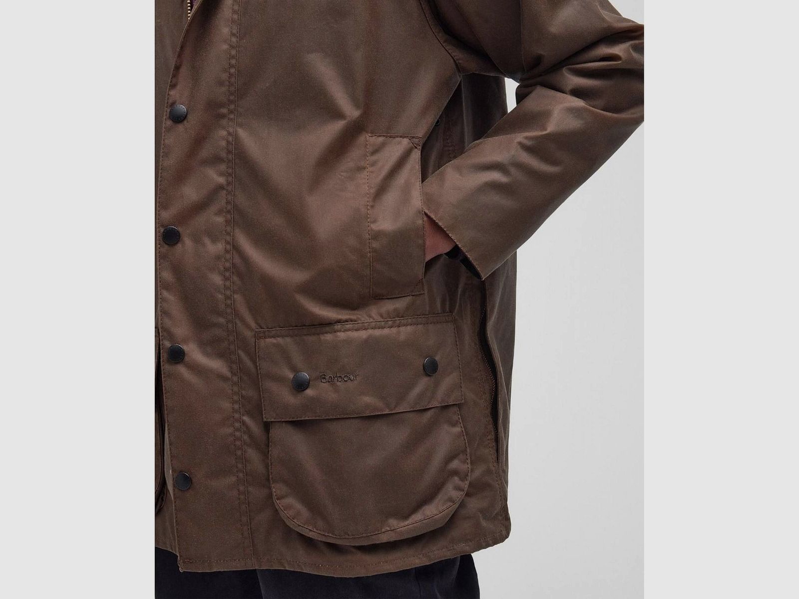 Barbour Wachsjacke Beaufort, Farbe Bark