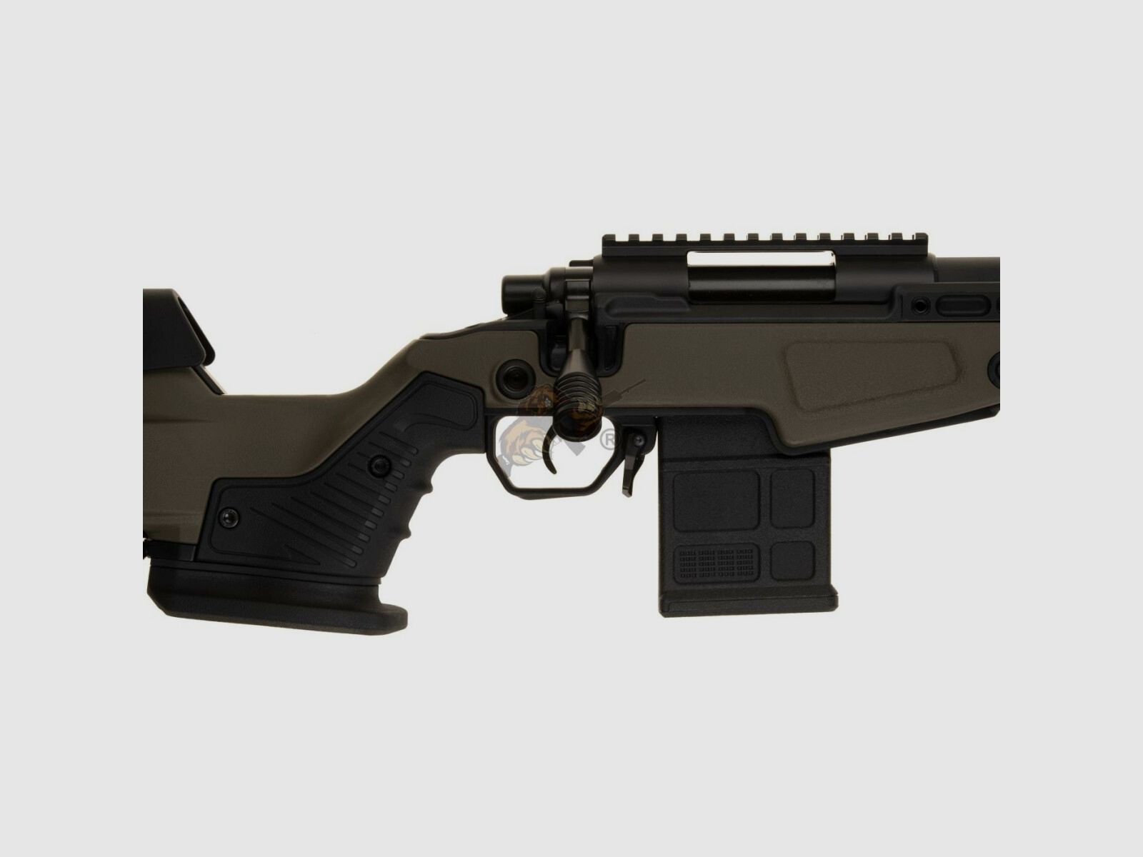 Rifle de francotirador de cerrojo corto AAC T10 Oliva -F-
