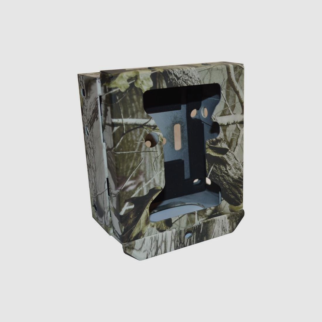 Metallschutzgehäuse für LTE Wildkameras - camouflage