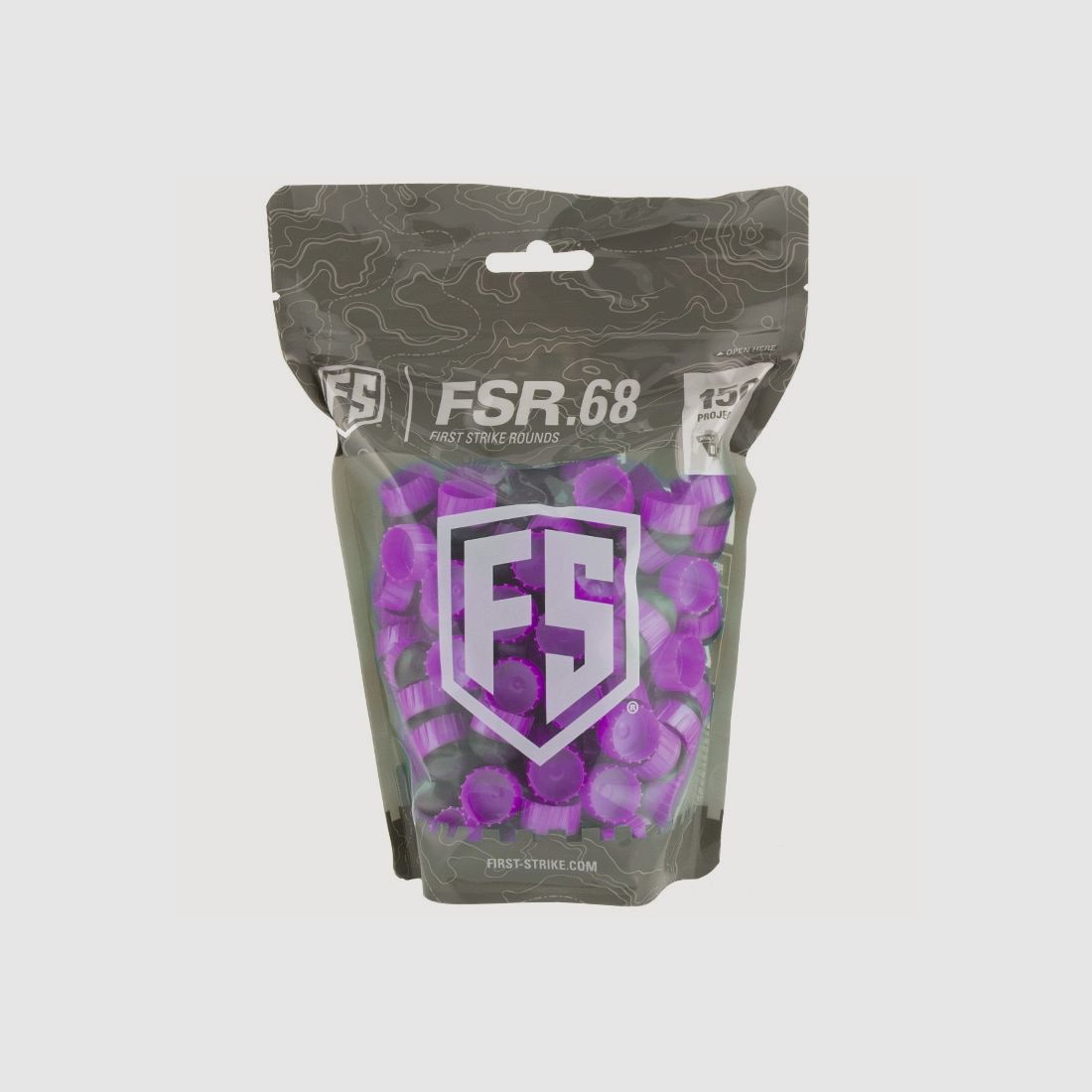 First Strike Paintballs 150 Schuss Tüte (grau/lila)