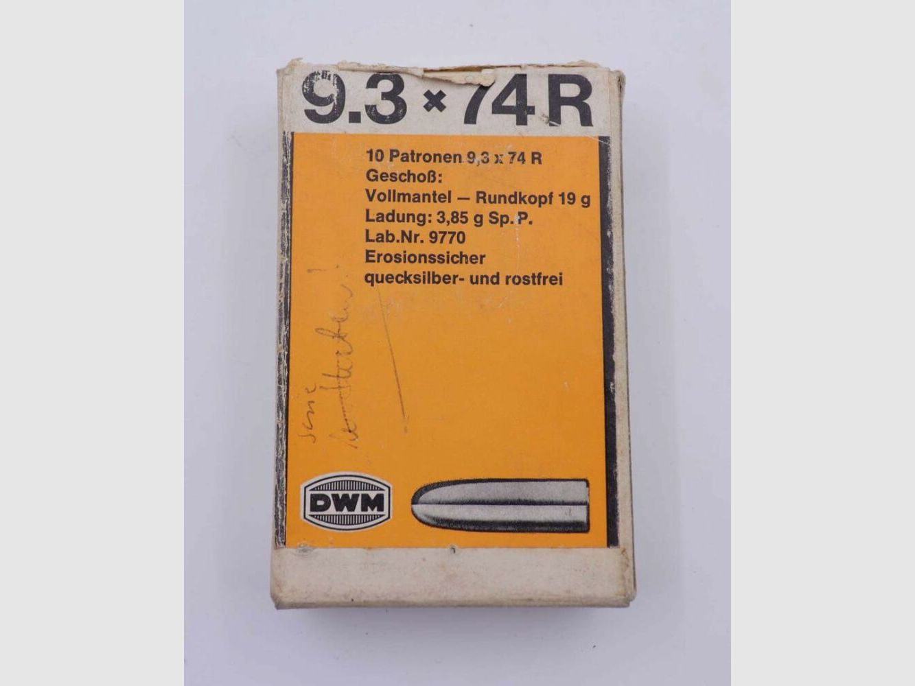 DWM, Berlin cartouches de fusil 9,3x74R