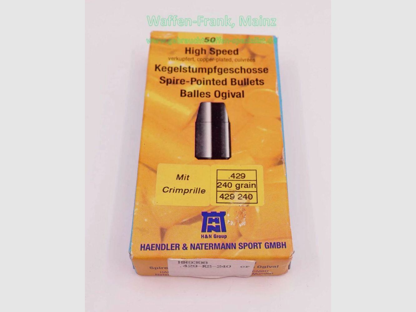 H&N Sport FFW-Geschosse .44 (.429)
