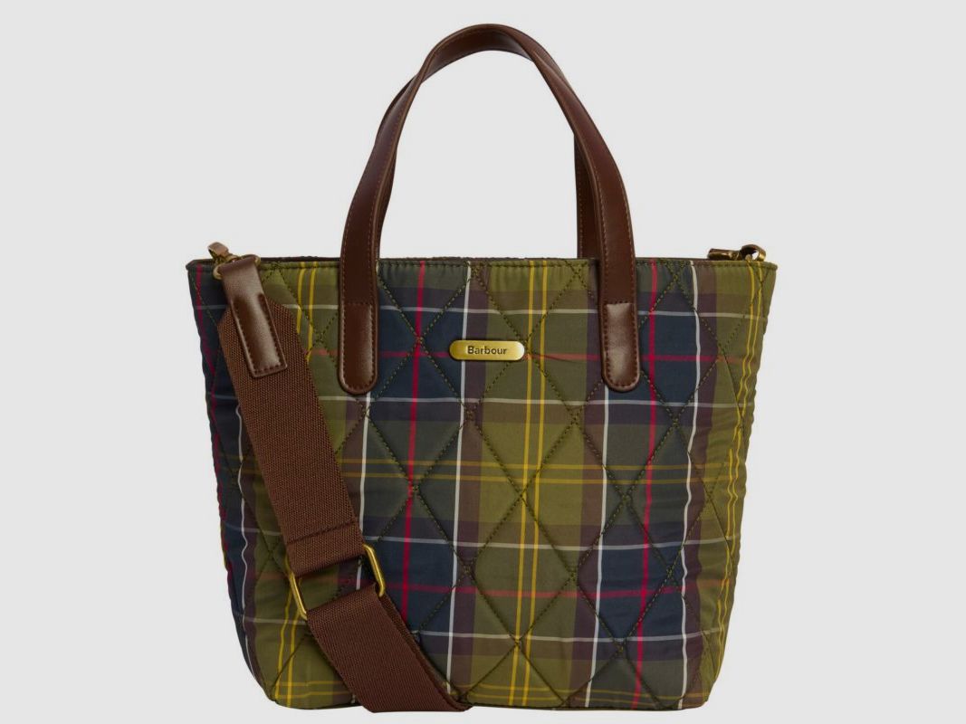 Barbour D-Tasche Mini Tote Quilted | classic tartan, Bild 2 von 6
