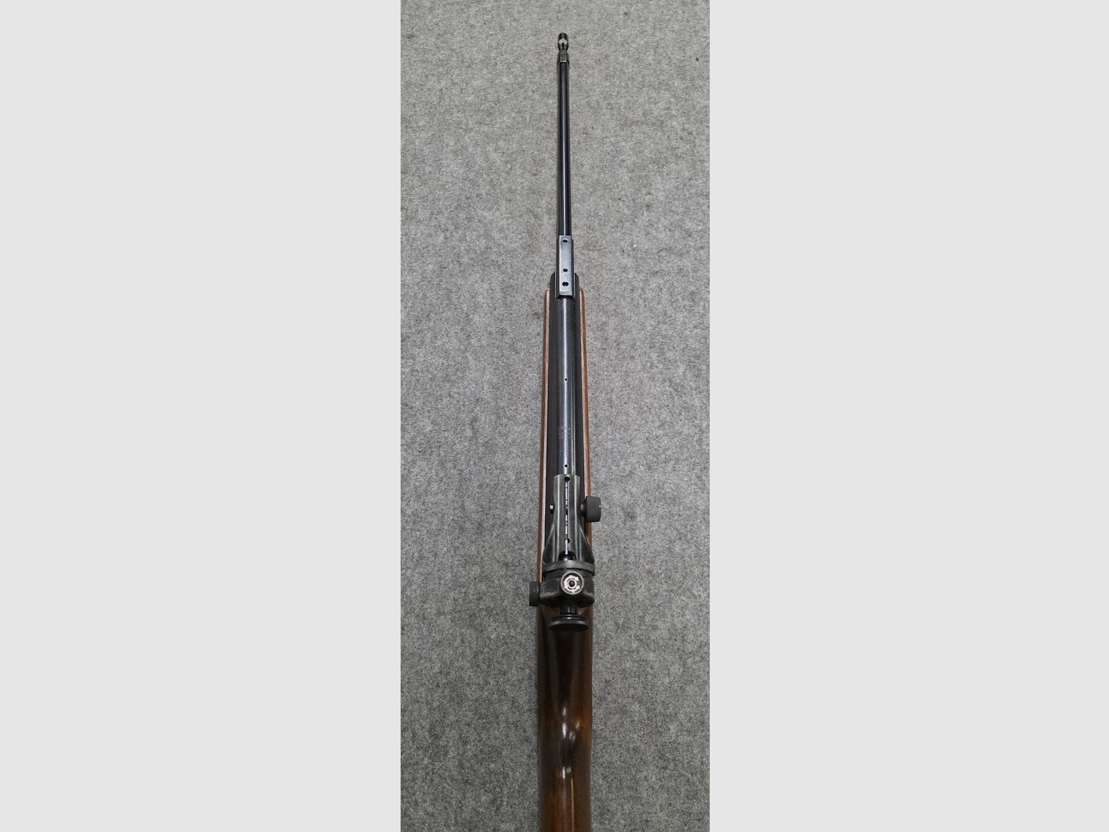 Vecchio Walther Mod. 53 Knicker carabina ad aria con diottra senza marchio F degli anni '50/'60 cal. 4,5mm Diabolo, immagine 6 di 12