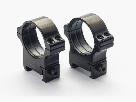 lotto 2 anelli extra alti Rusan 34mm nero opaco BH 24mm