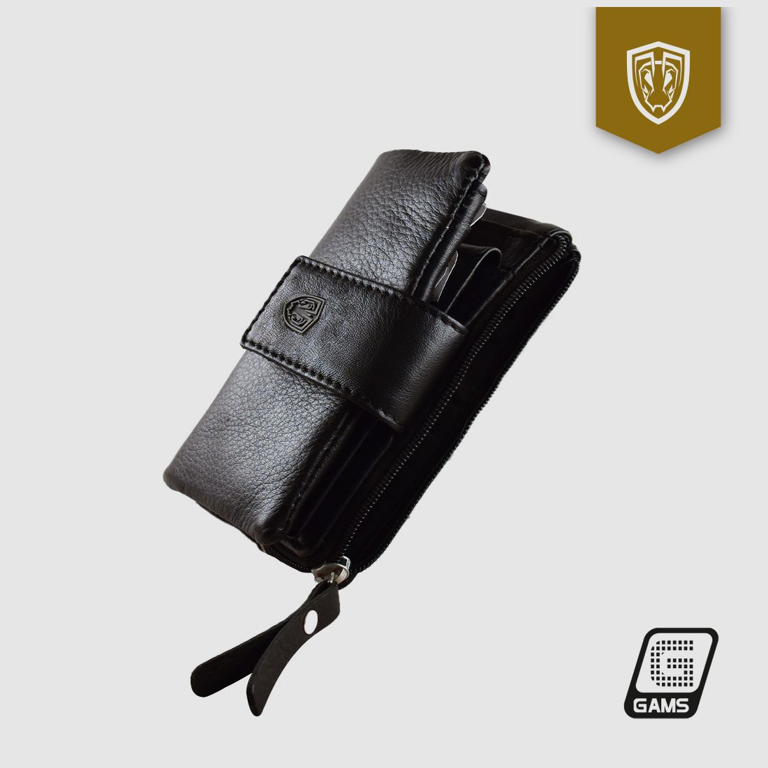 Credential wallet with removable plate holder, image 8 of 8