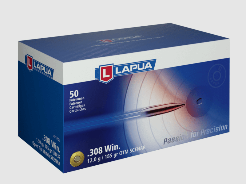 Lapua .308 Win. Scenar 185 gr. -50 pcs.