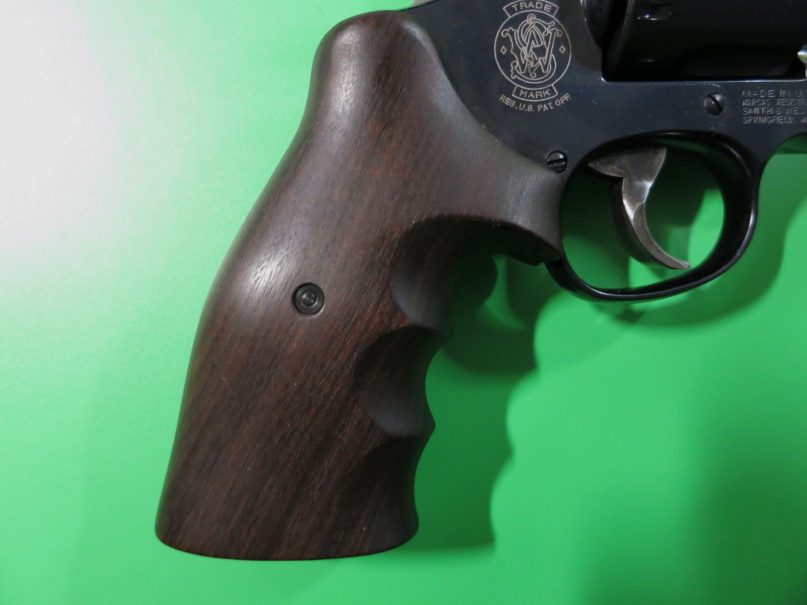 Revolver SMITH & WESSON Model 586-4, Target Champion 6", Cal. 38/357 Mag, Royal Blue #97