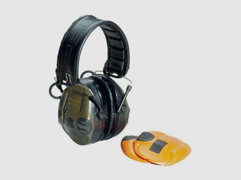 PELTOR Gehörschutz SportTac Hunting grün(orange) 26 dB - aktiv und flach