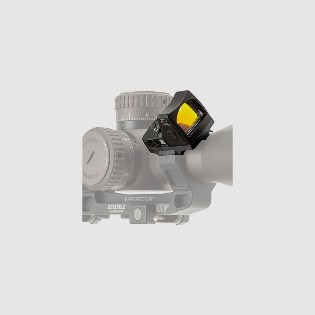 Reptilia Corp ROF-45 montage 30-mm Trijicon RMR/SRO, noir