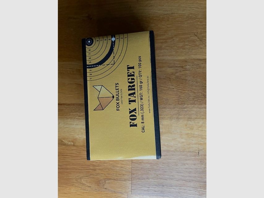 Volpe . .323 Obiettivo 160 gr ( 8 mm )