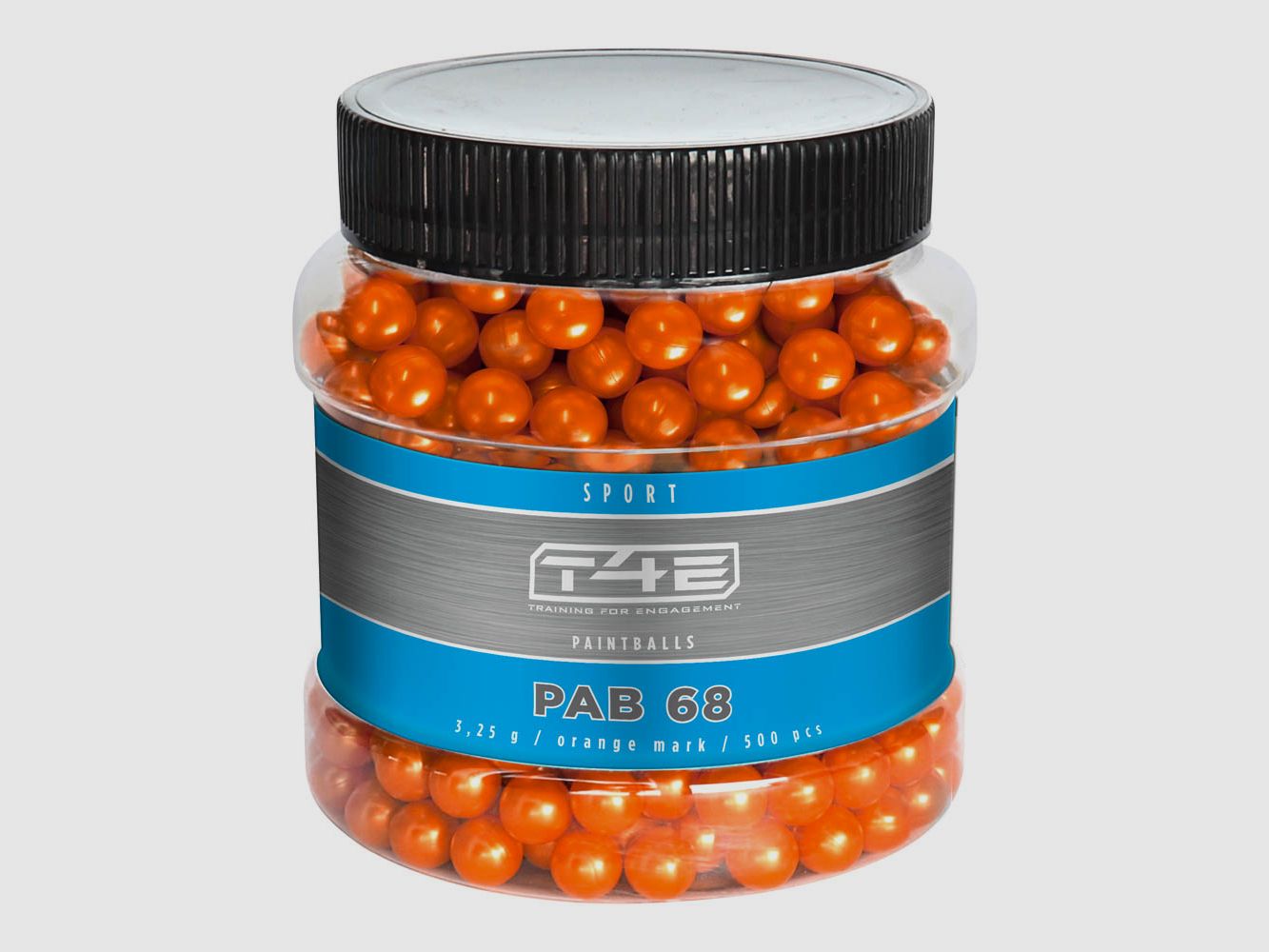 T4E .68 Farbkugeln - 3,25g/500stk/Orange