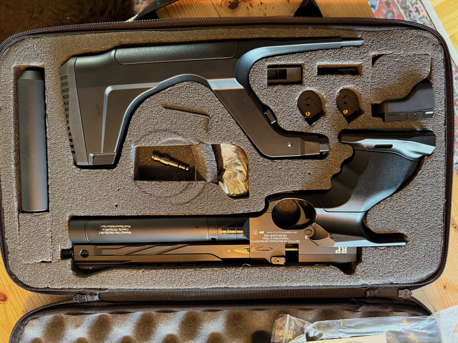 Reximex RP Pressluftpistole, Kaliber 4,5 mm Diabolo (P. 18), Bild 5 von 7
