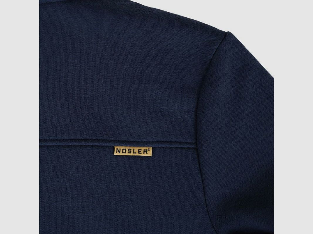 NOSLER Heavyweight Plush Hoodie, navy, image 5 of 9