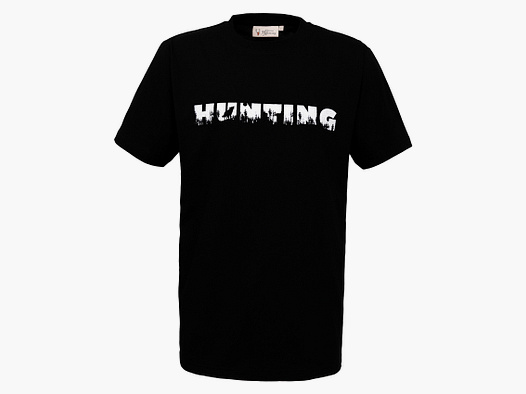 Hubertus T-Shirt Hunting Schwarz