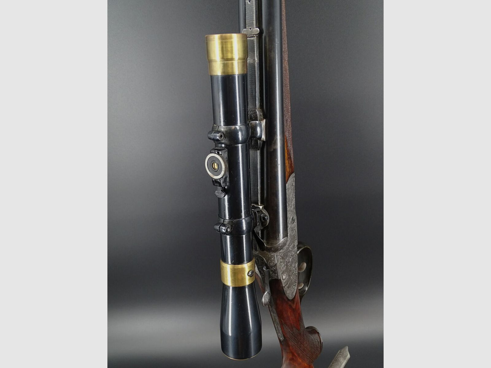 Krieghoff Neptun Primus DRGM year 1936 with ZF Visar 4 1/2 Busch Rathenow collection resolution