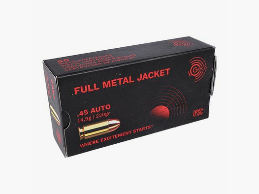 GECO Vollmantel 230gr .45 Auto