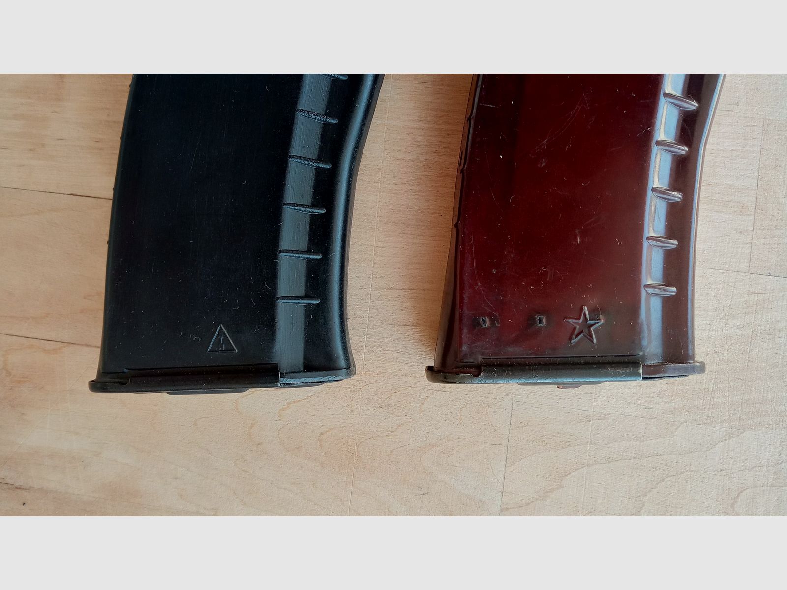 AK74 Deko Magazin (onbruikbaar/deactiveerd) voor Yunker AKS-74u van de russ-guns-de MWM Gillmann GmbH // Co2 AKSU Krinkov / Tula Plum en Izhmash AK Deko