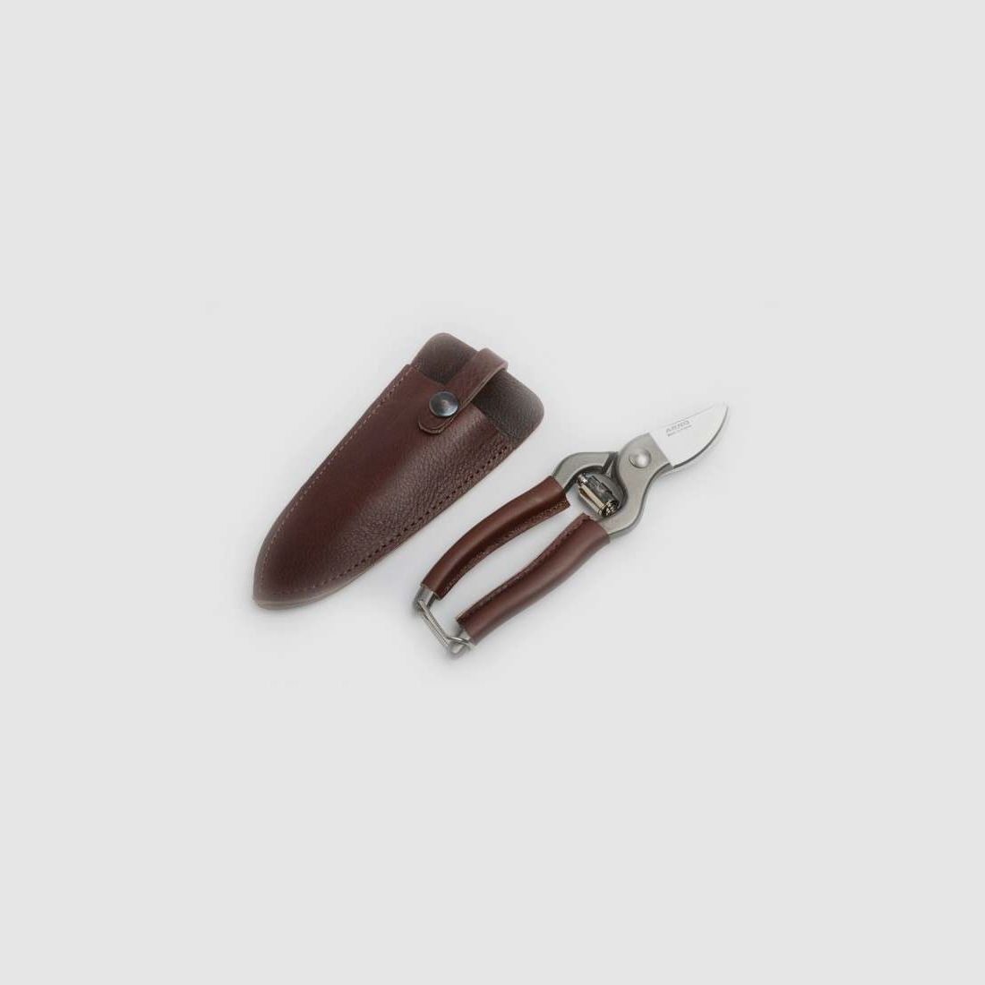 Arno Mini-Pruner 16 cm mit Leder-Etui