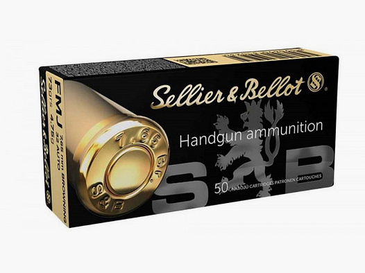 SELLIER & BELLOT 7,65MM BROWNING/ 32 AUTO - FMJ - 50 CARTOUCHES