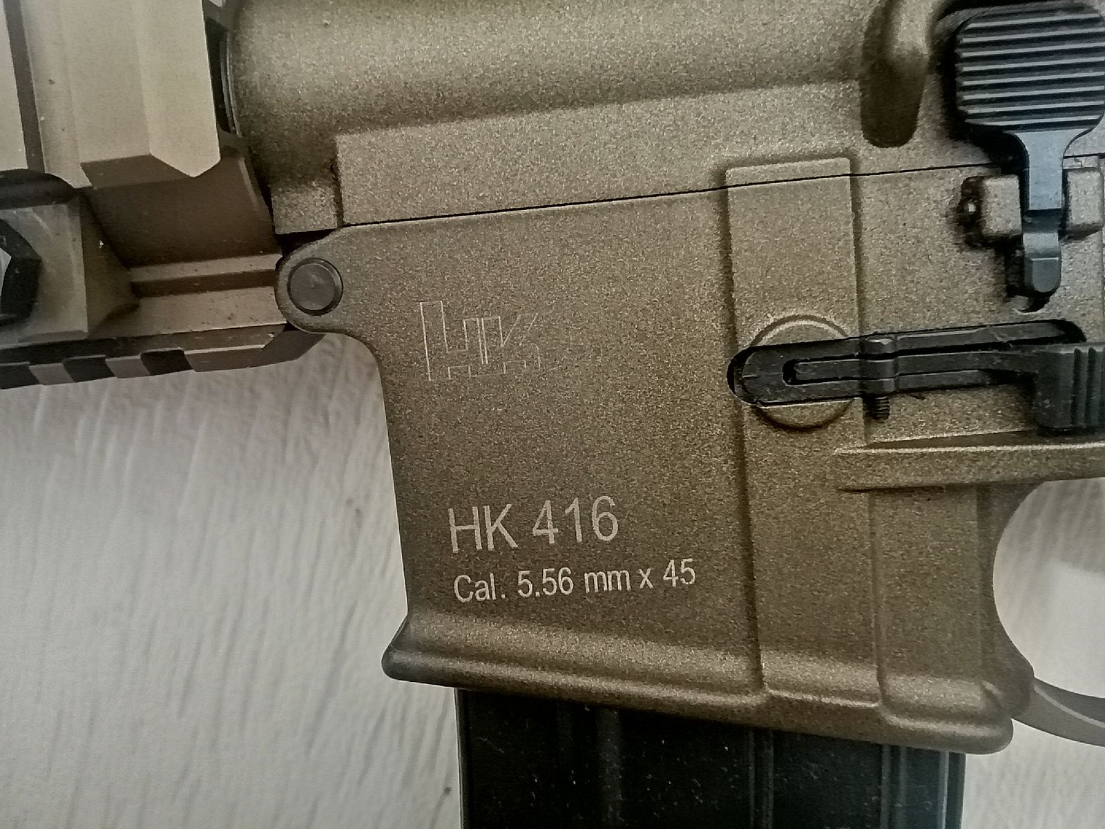 Airsoft Hk 416 gas abzugeben 