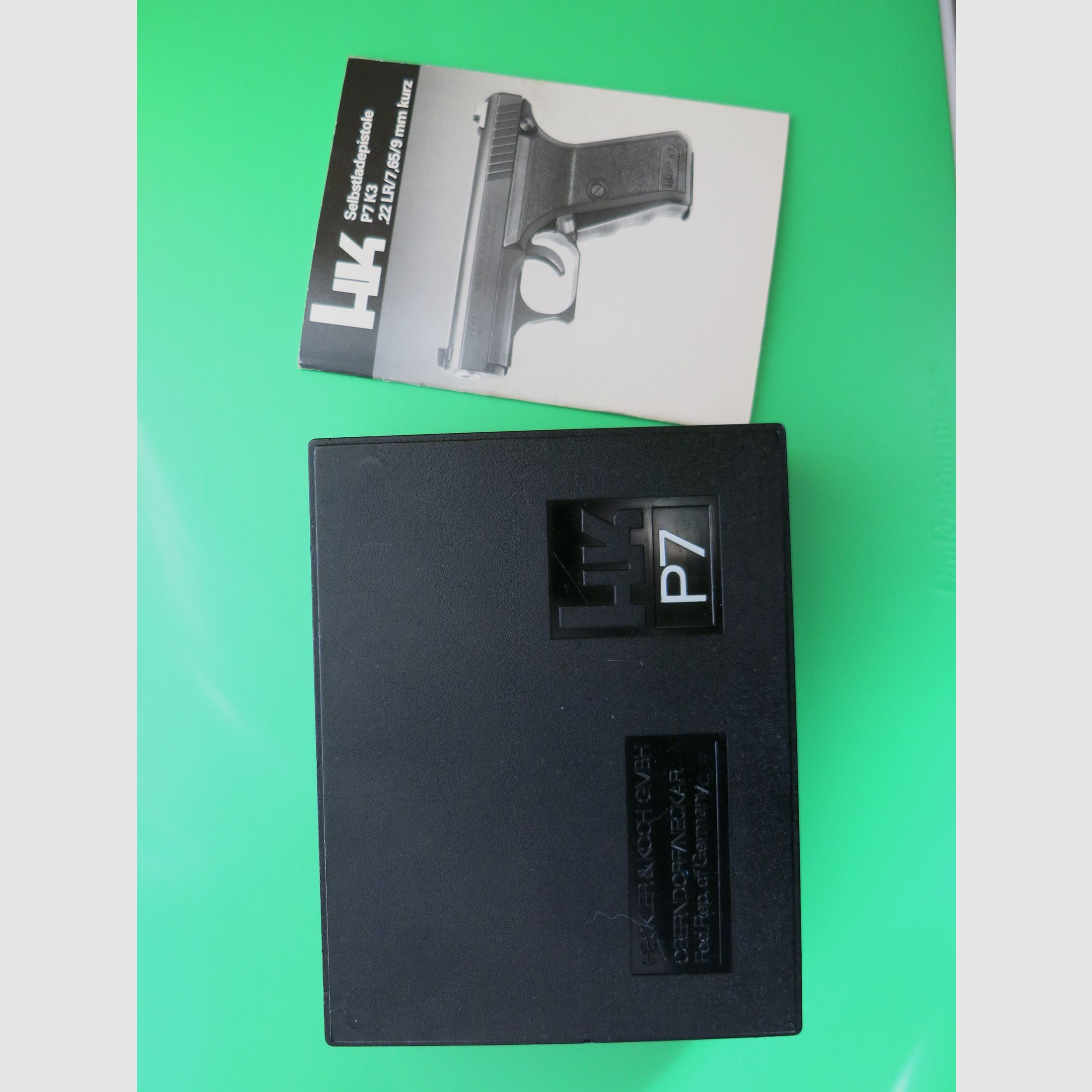 Heckler & Koch P7, PSP (Police Self-Loading Pistol), cal. 9mm Luger, 1st generation #52