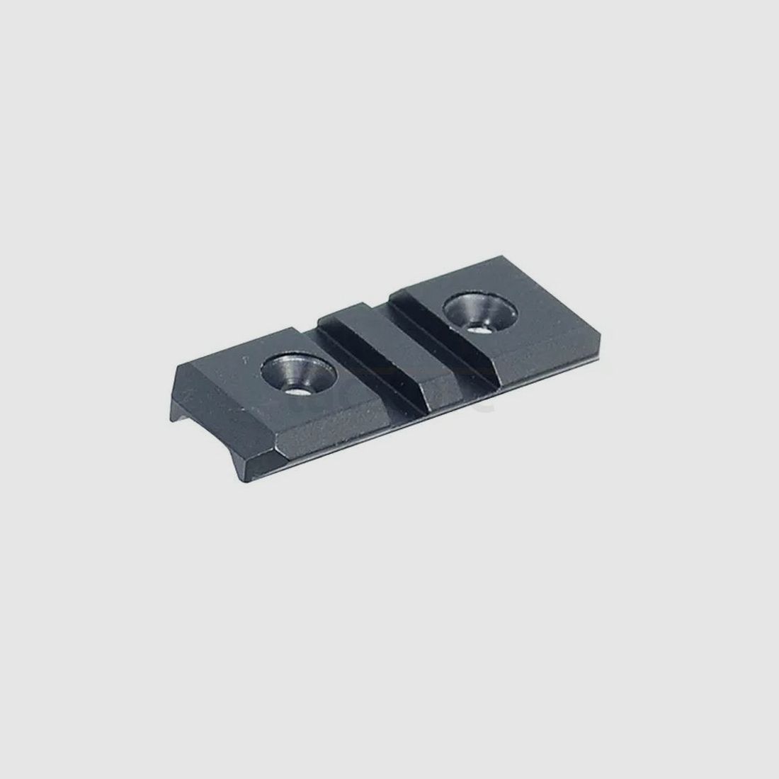 Leapers Pro Super Slim Low Profile Rail 2-Slots - Black