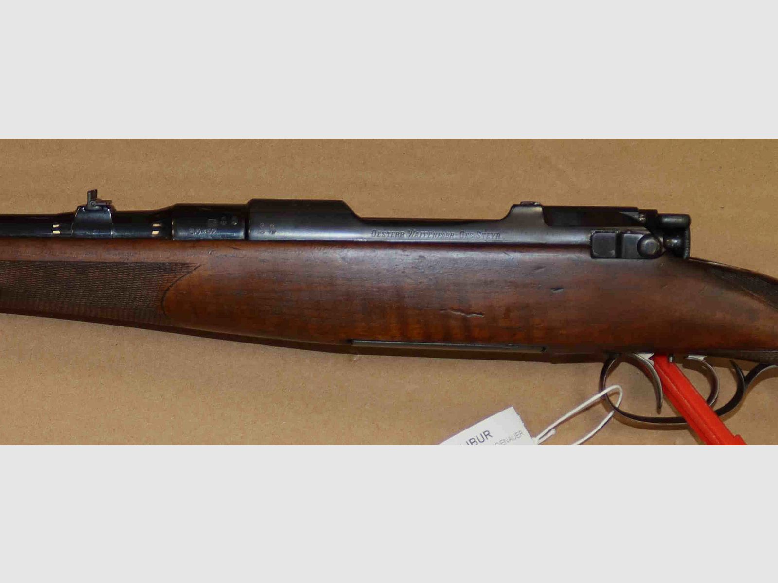 Mannlicher Schoenauer Stutzen Modell 1910 Kaliber 6.5X57, Bild 3 von 9