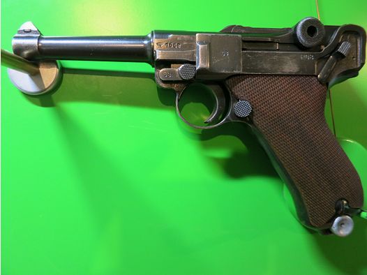 Mauser, pistol 08, P08, 9 mm Luger, ÖBH, matching number #46-
