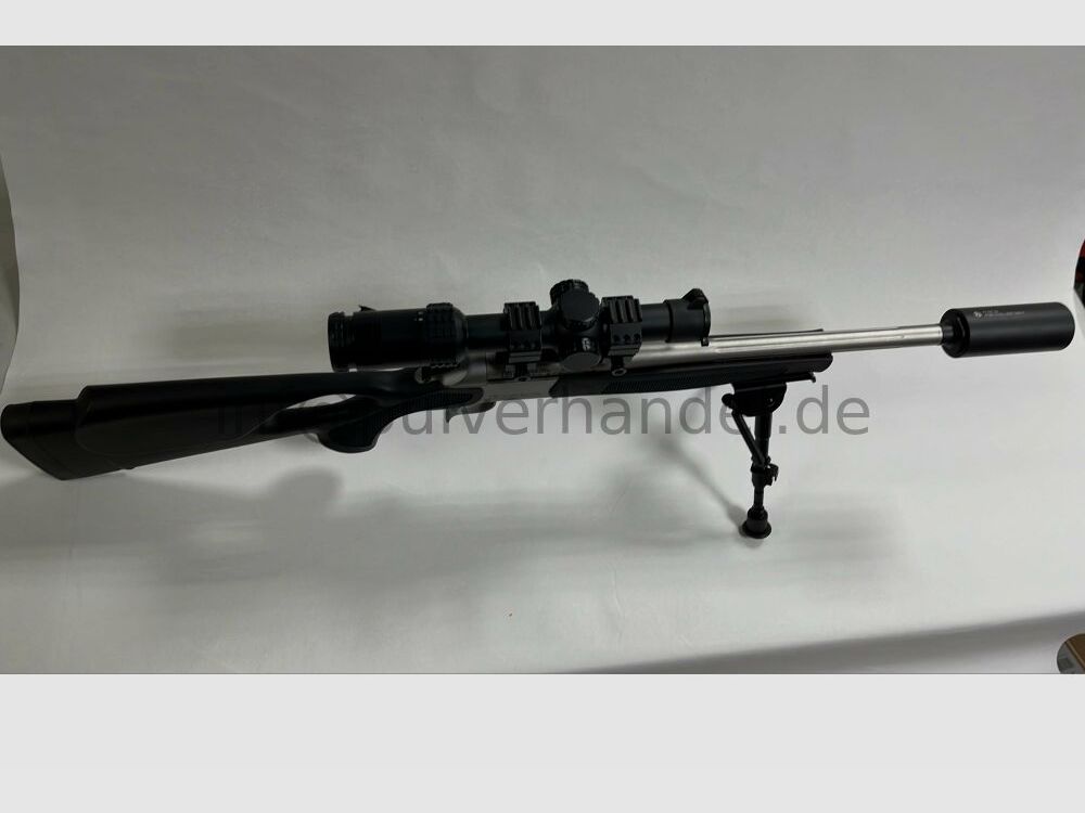 BA 13TD Bergara Stainless 16,5" Handspanner, Lochschaft, Rechts/Linksschütz	 .308Win