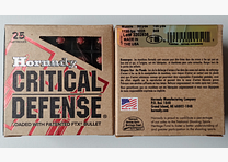 Hornady CRITICAL DEFENSE 9mm Luger 115gr