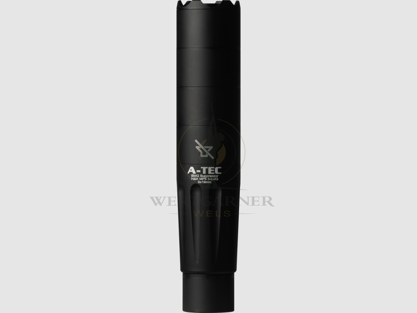 A-TEC Silencer SMG 9 x 19 M14x1 Black