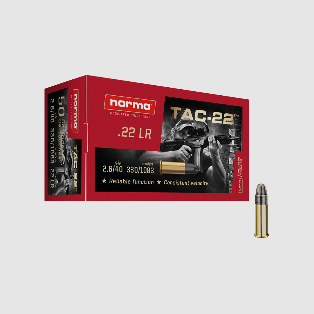 NORMA TAC-22 .22lr 50pcs