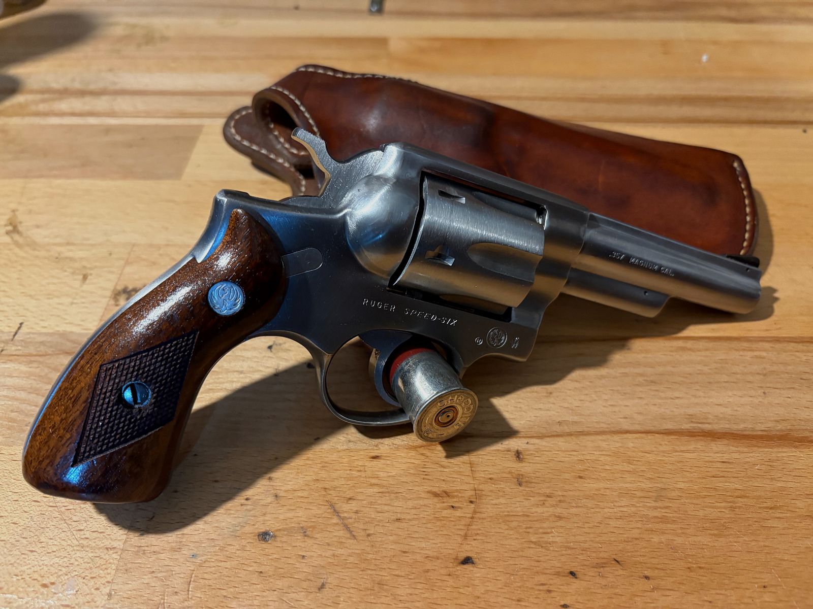 Revolver Ruger Speed Six 4“, .357 Magnum