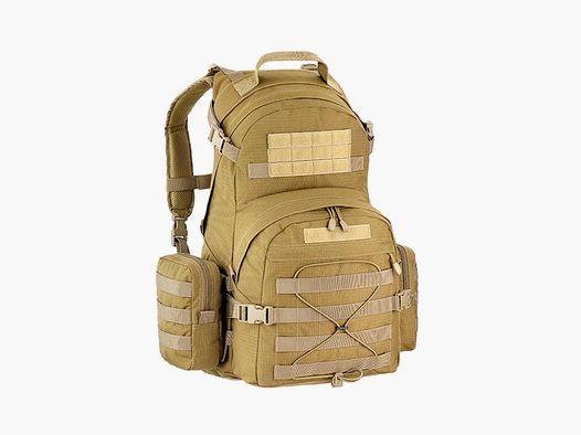 Defcon 5 Zaino Tattico da Pattuglia, 55l Coyte Tan, 2kg, 26x27x55cm