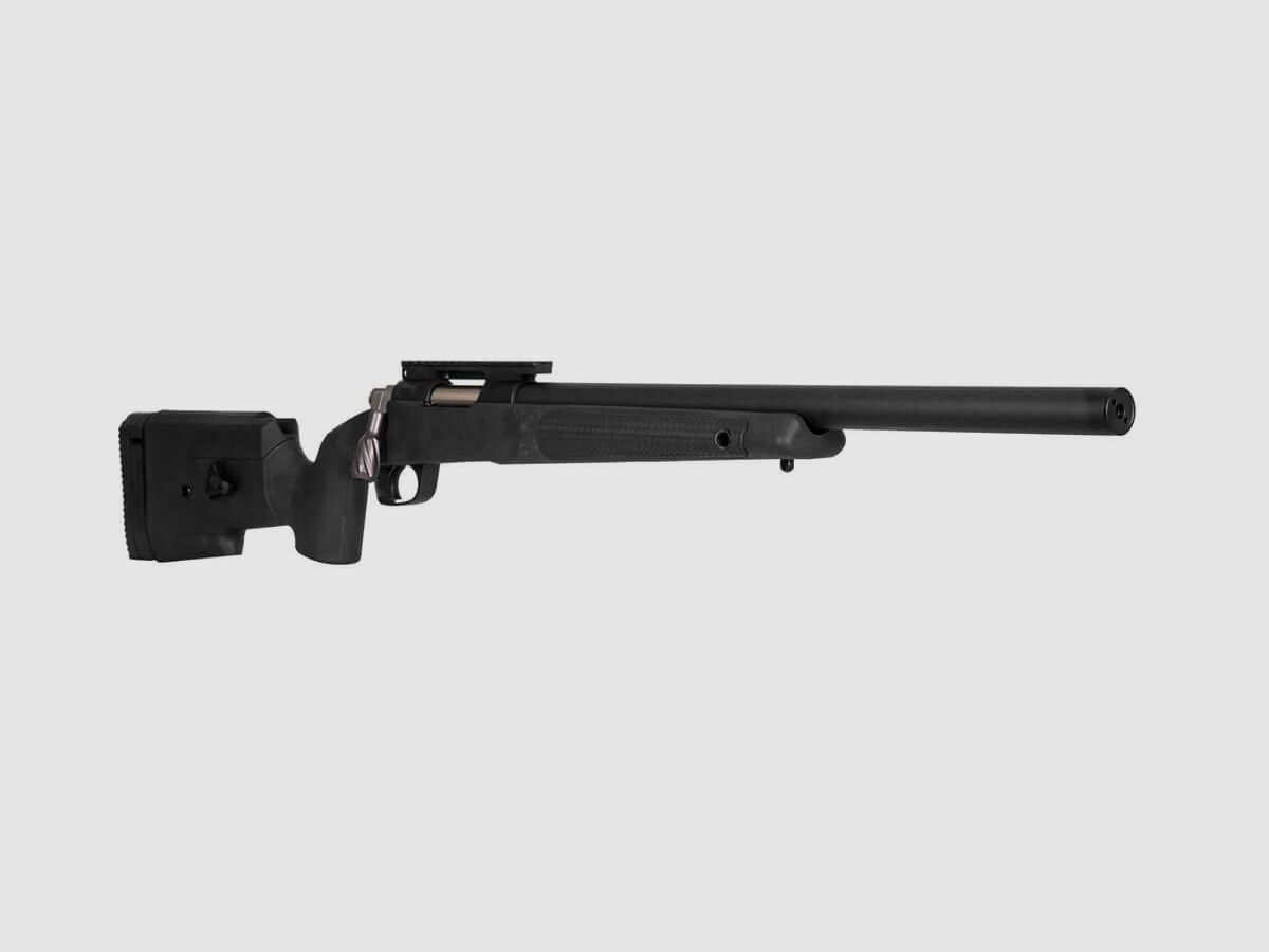 Maple Leaf MLC-338 Bolt Action Sniper Rifle Deluxe, schwarz, cal. 6 mm BB