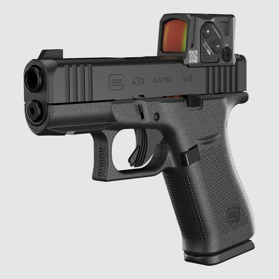 Pistolet Glock 43X A-CUT Combo 9 mm Luger