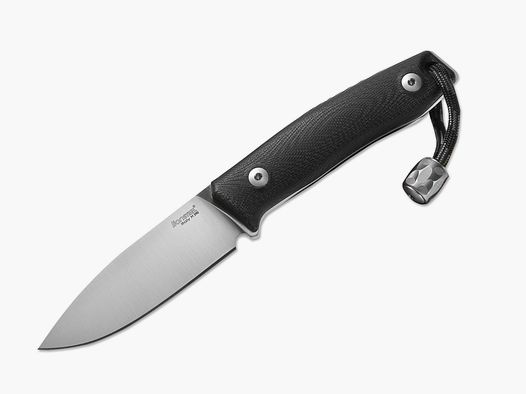 LionSteel M1 Black Outdoor-Messer mit Lederscheide