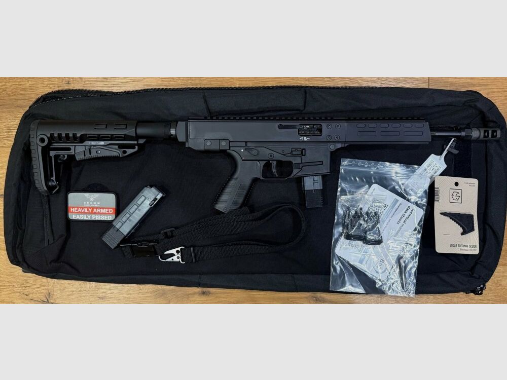 B&T AG (Brügger y Thomet) GHM9 Sport DE con culata AR
