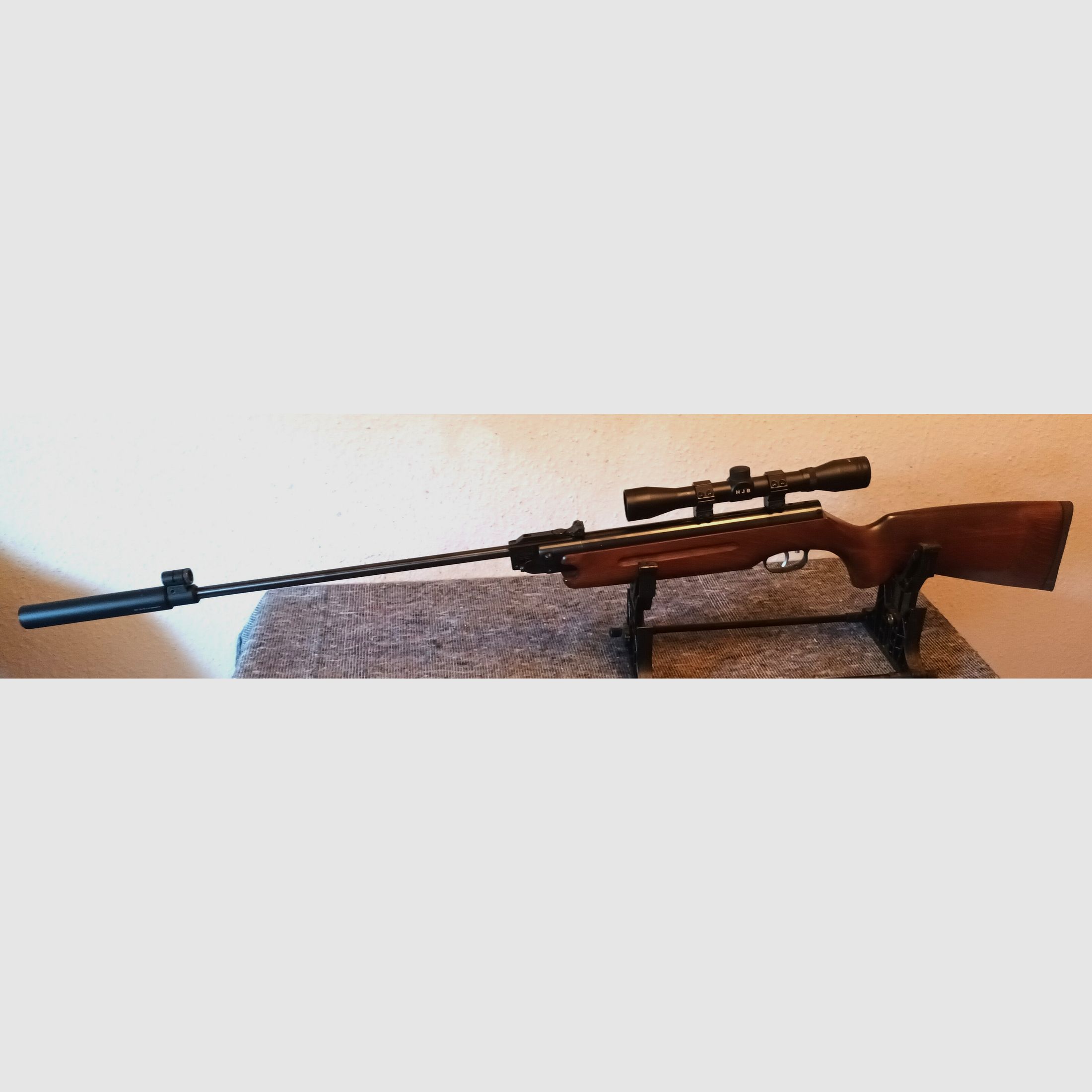 weihrauch hw35 mit schalldämpfer