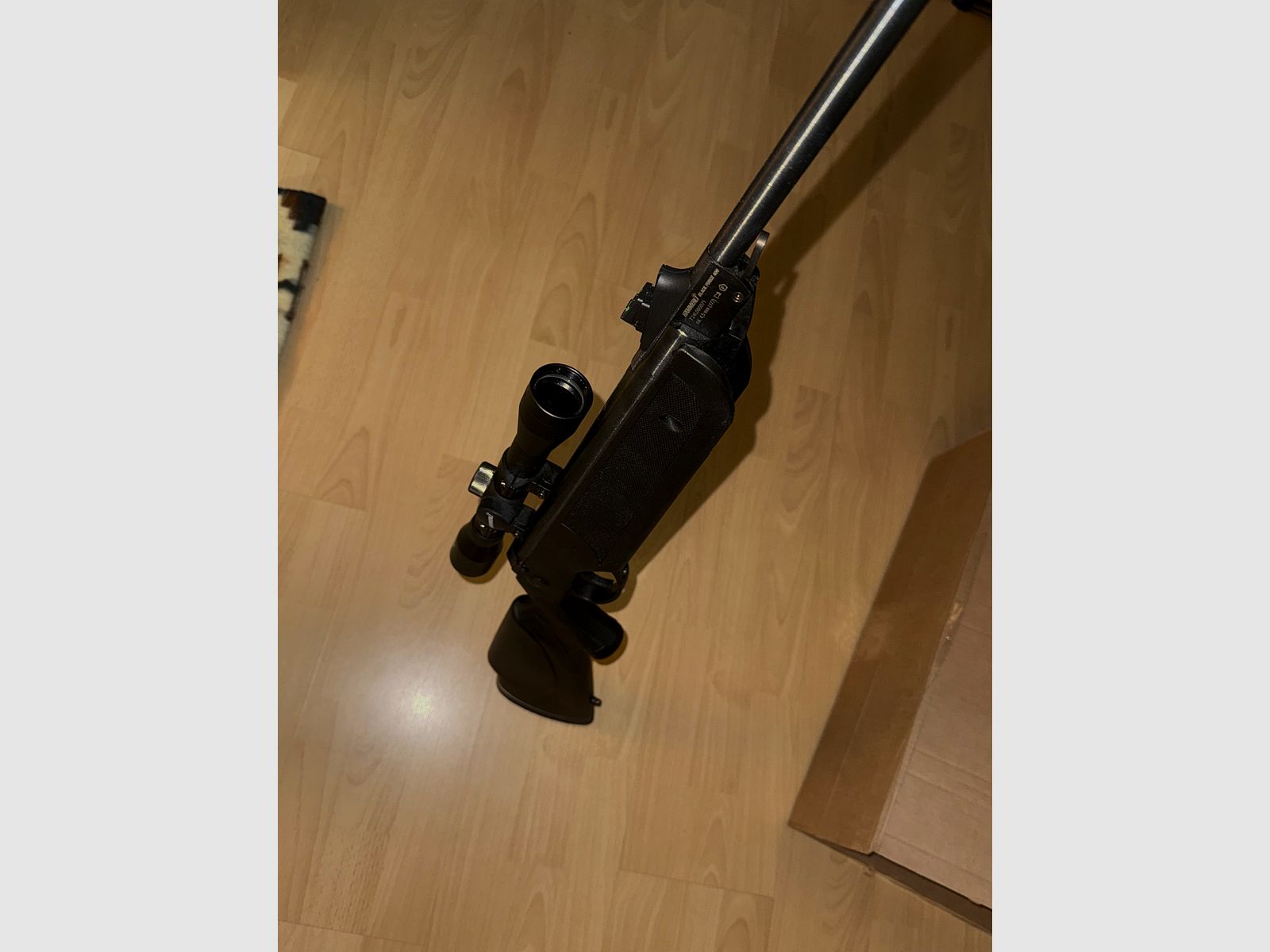 Magnum Schrecksch. Cal. 9mm P.A.K. titan + Hämmerli Black Force 400 Combo carabine à air