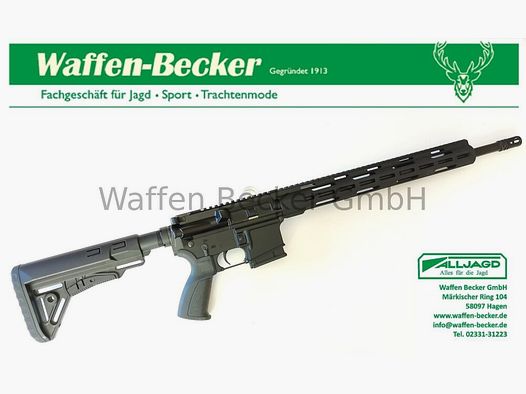 Messerschmitt (Waffen Schumacher) Messerschmitt AR15 Kal. .223Rem. 18"-Lauf, black