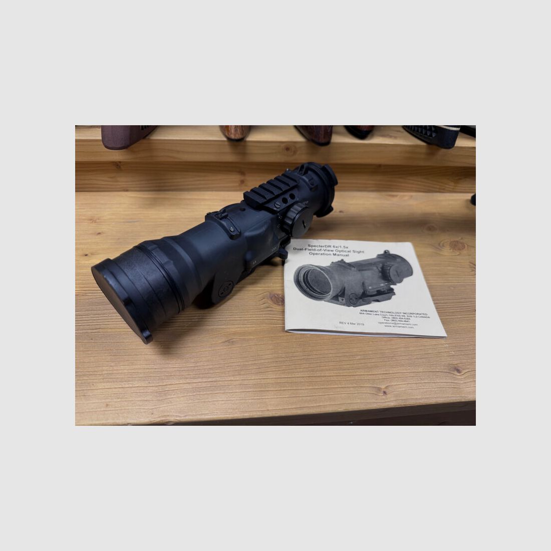 Elcan Specter DR 1,5x/6x Zielfernrohr mit Absehen für kal. 5.56 NATO