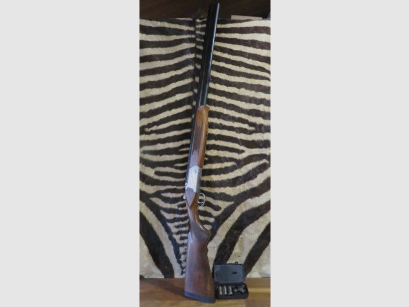 KIPPLAUFBÜCHSE KHAN ARMS Setter LT ergal Kal.20/76 Läufe 71 cm 5 Chokes, Bild 1 von 11