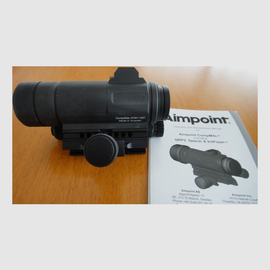 Aimpoint Aimpoint : Comp M 4S avec montage