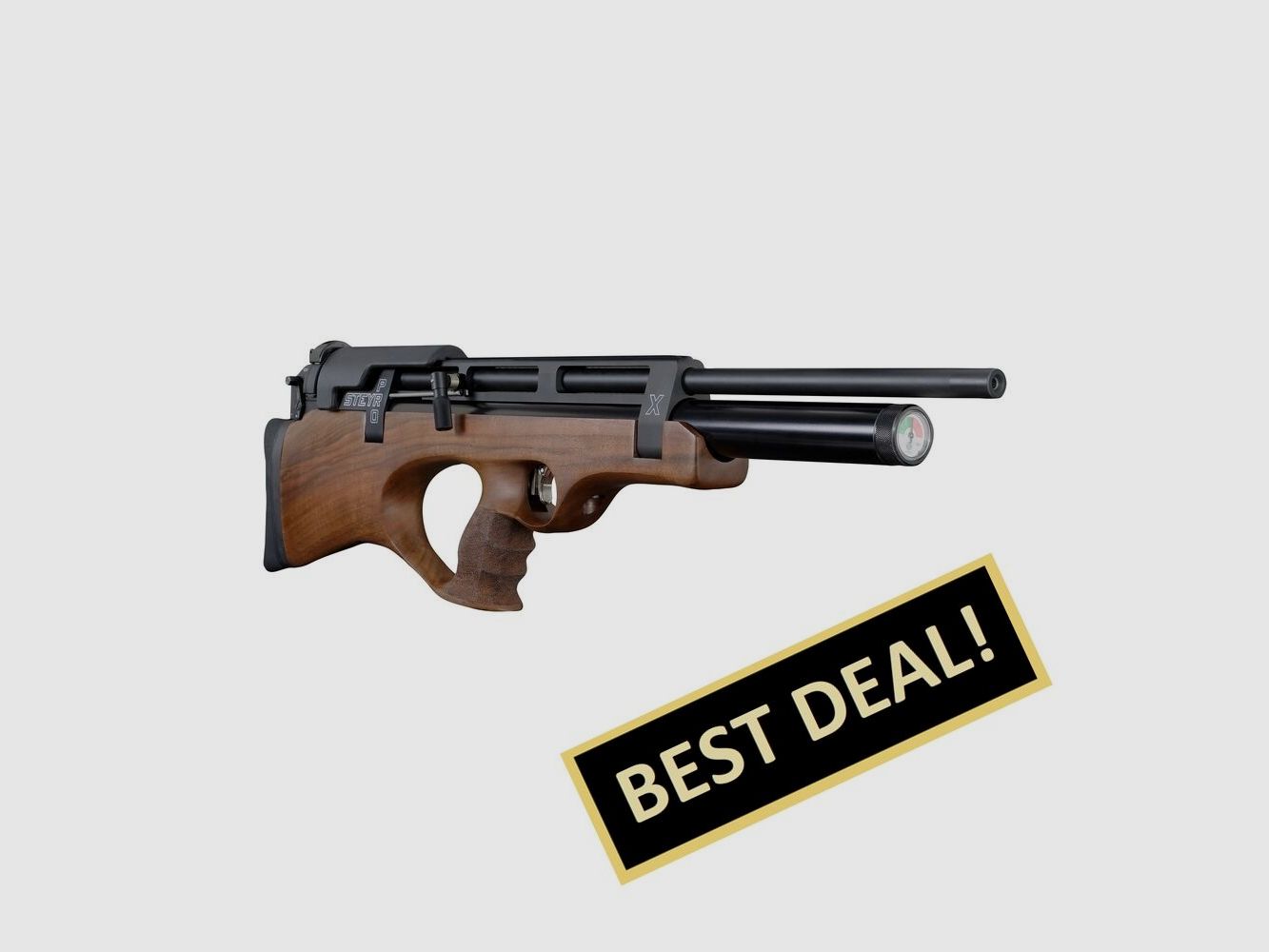 Steyr carabina ad aria PRO X calibro 4,5 mm - cartuccia nera