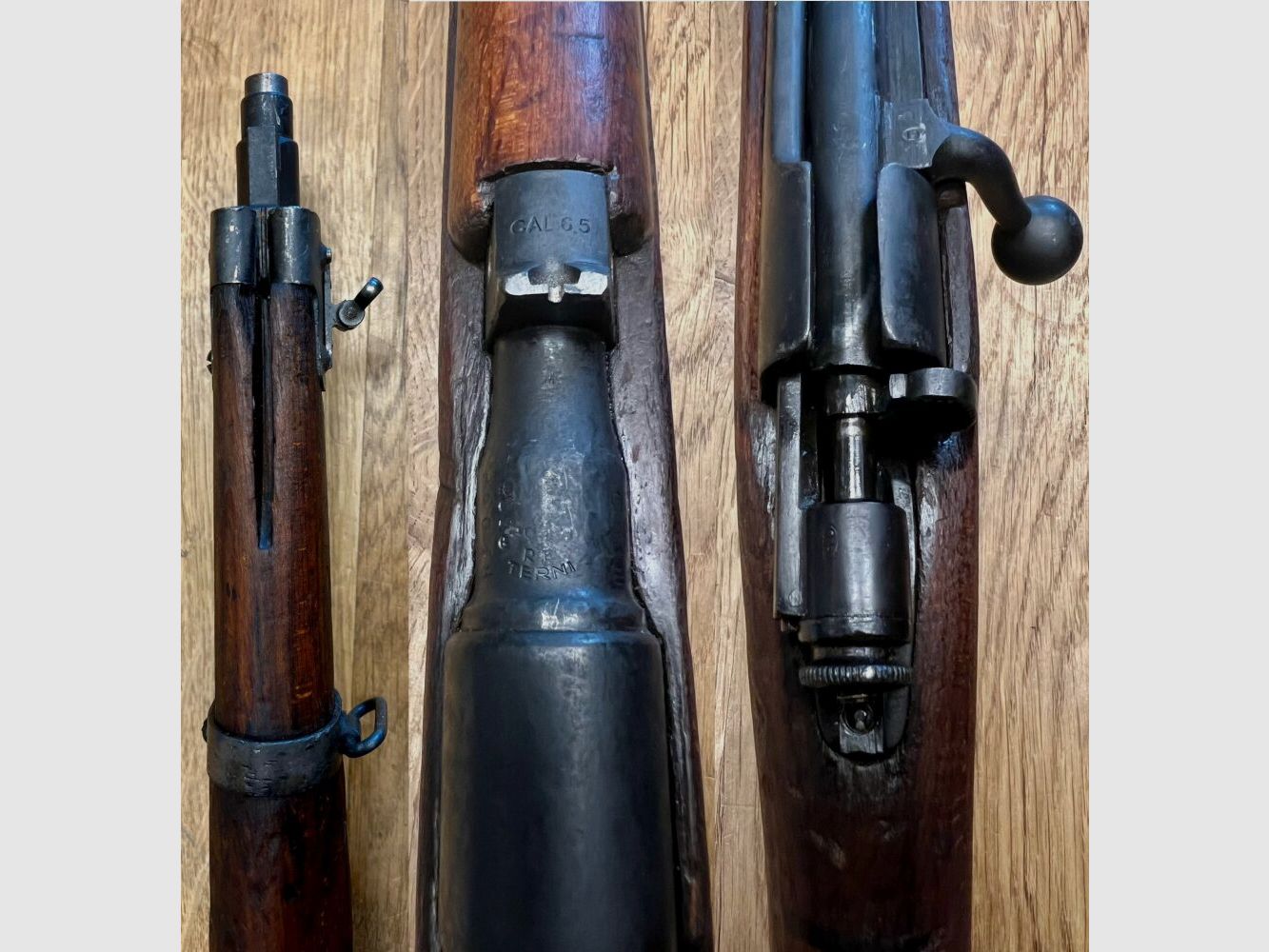 Carcano	 Carcanogewehr als Druchgehwaffe