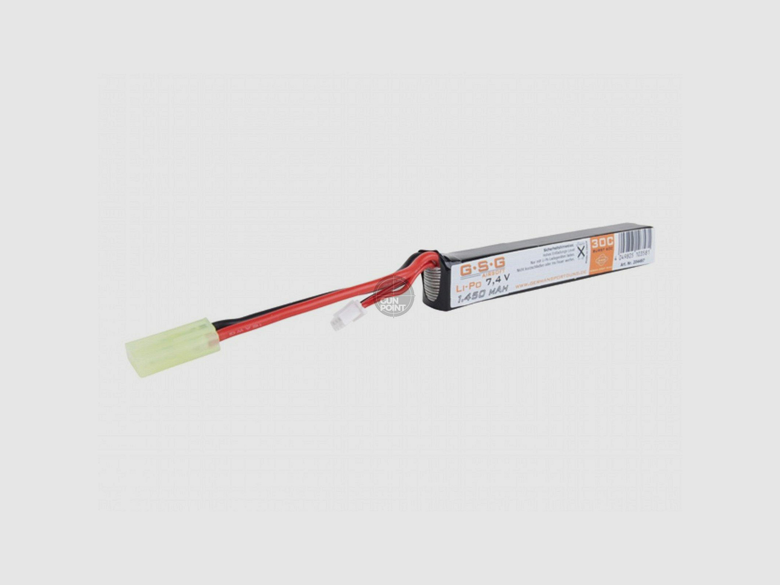 Softair Akku Li-Po 7,4V 1450mAh GSG