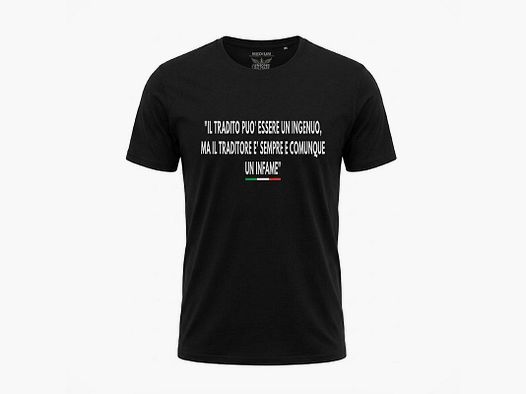 UNIONE MILITARE – T-SHIRT – IL TRADITO