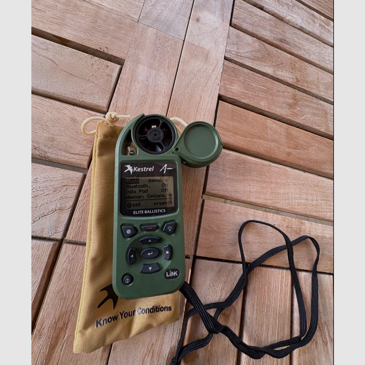 Kestrel 5700 Elite Ballistics con LINK